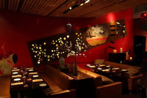 Kimera Restaurant, interior, Irvine, CA